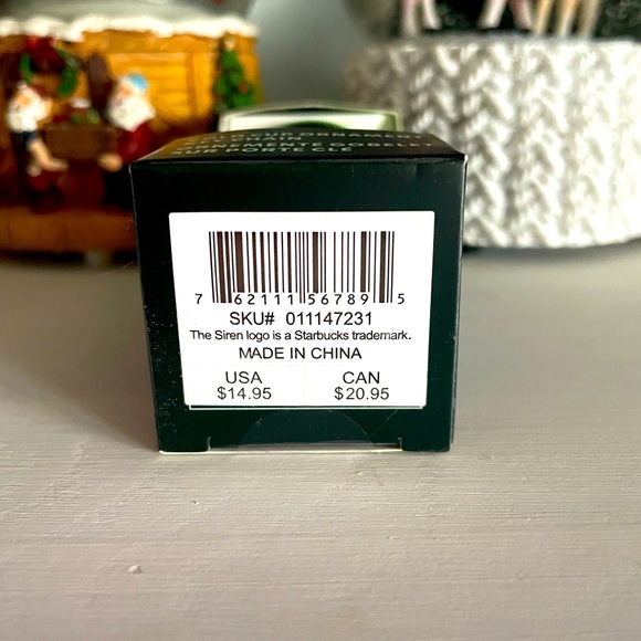 Starbucks Holiday 2023 green studded ornament - Picture 3 of 3